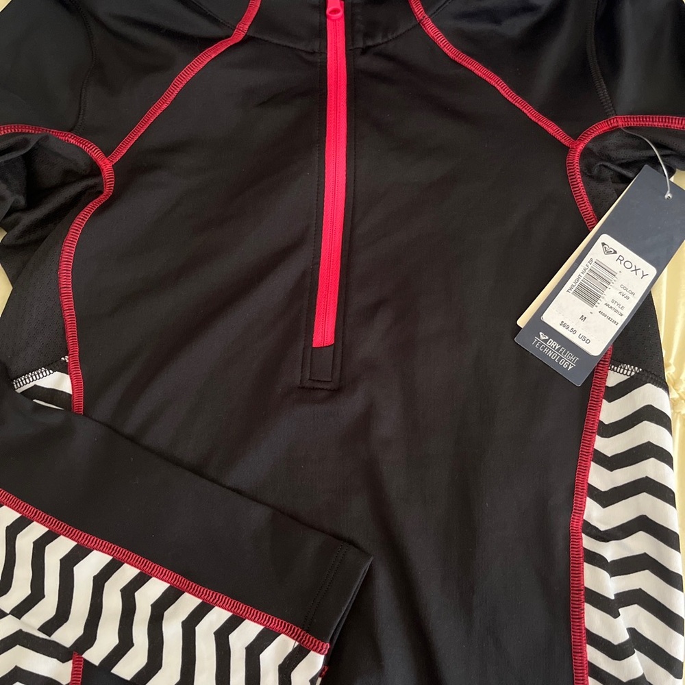 Roxy Dry Flight Warm Light Zip Up Medium